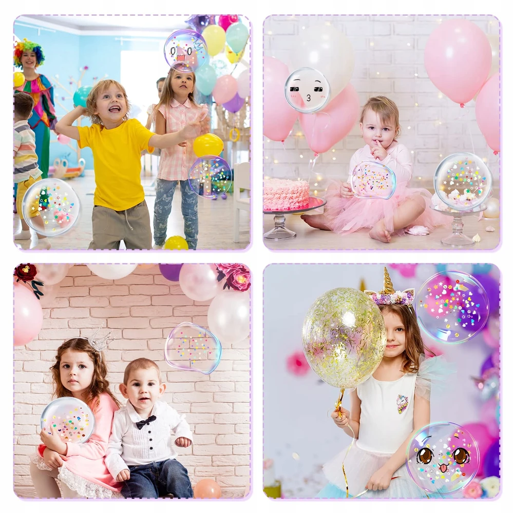 Bez Marki NANO JUOSTOS RINKINYS BUBULĖLIŲ PŪTIMO DIY Blow Bubble Dvipusis