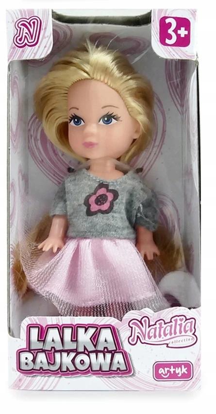 Natalia Lėlė Natalija 8 cm - 8 kolekciniai dizainai vaikams nuo 3 metų