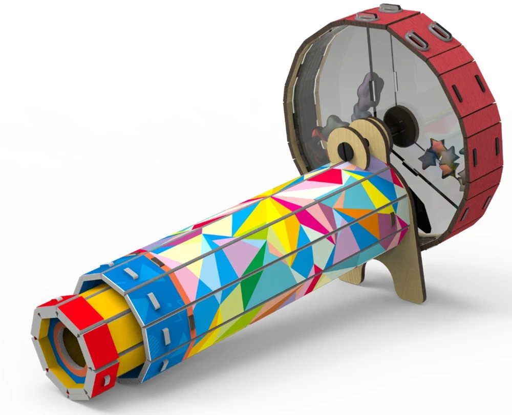 Dėlionė CubicFun National Geographic Stem Kaleidoskopas Dante 1090