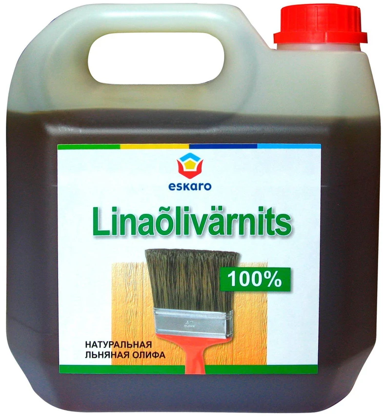 Natūralus linų sėmenų aliejus ESKARO LINAOLI, 1 l