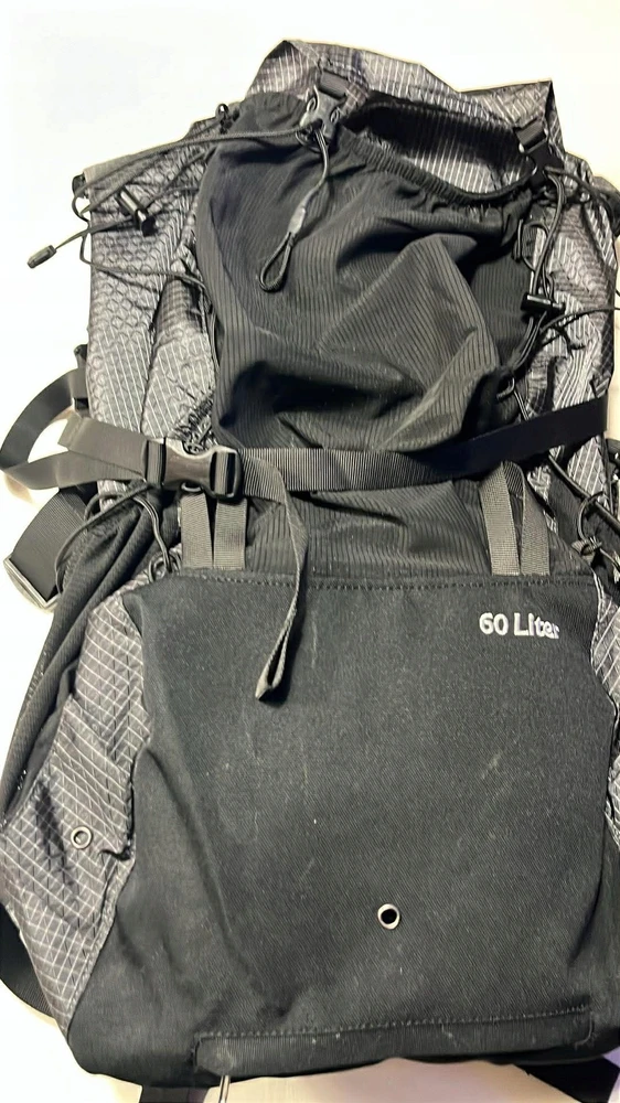 NATUREHIKE NH19BP095 žygio kuprinė 60L+5L juoda