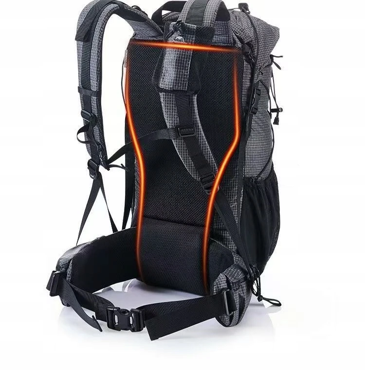 NATUREHIKE NH19BP095 žygio kuprinė 60L+5L juoda