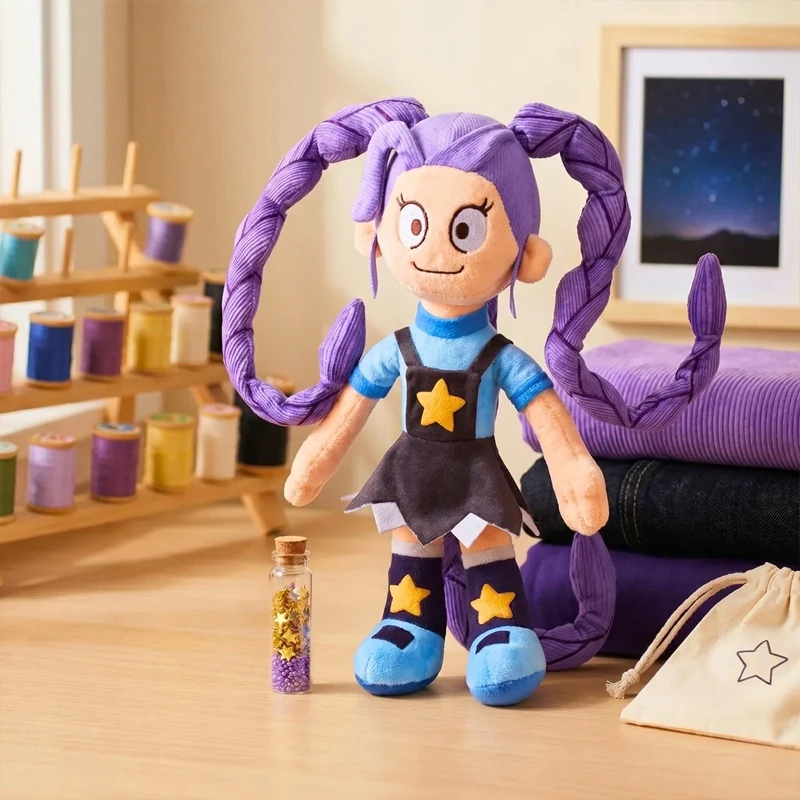 Nauja, žavinga pliušinė lėlė talismanas iš serijos „Funtime 5“ (Lily Lovebraids)