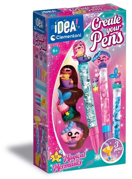 NAUJAS MINI RAŠIKLIŲ FACTORY MIX 1 DALIS CLEMENTONI 18155