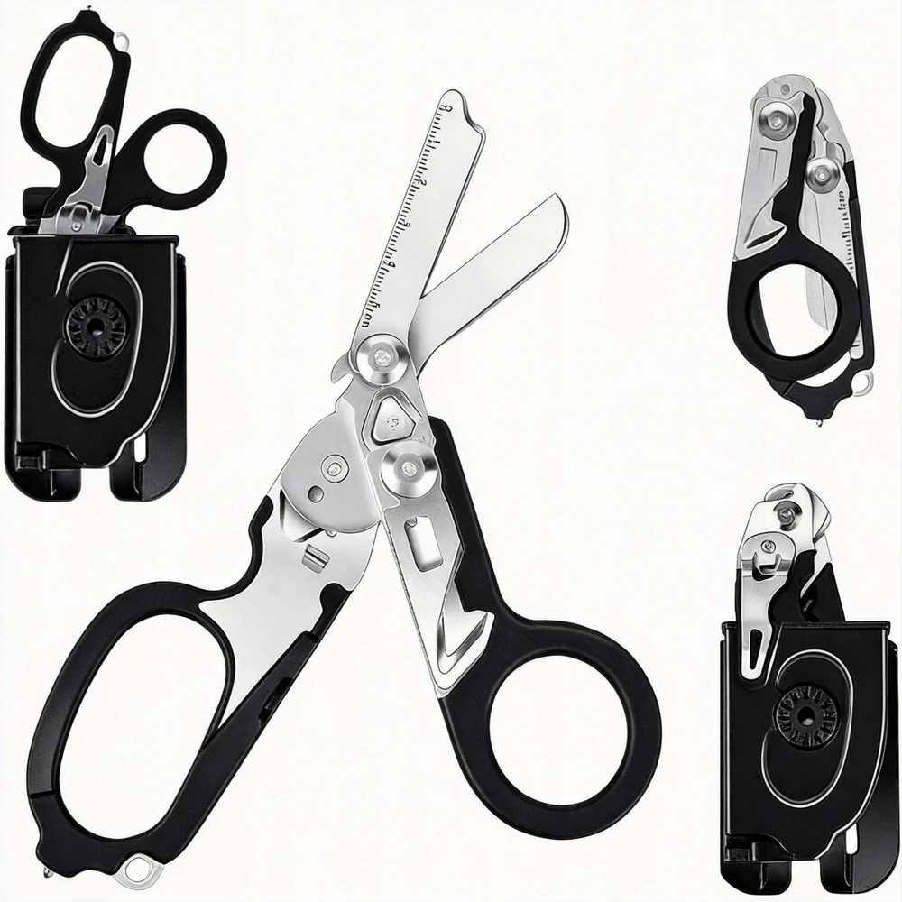 NAUJOS RAPTOR gelbėjimo žirklės MULTITOOL 6 IN 1