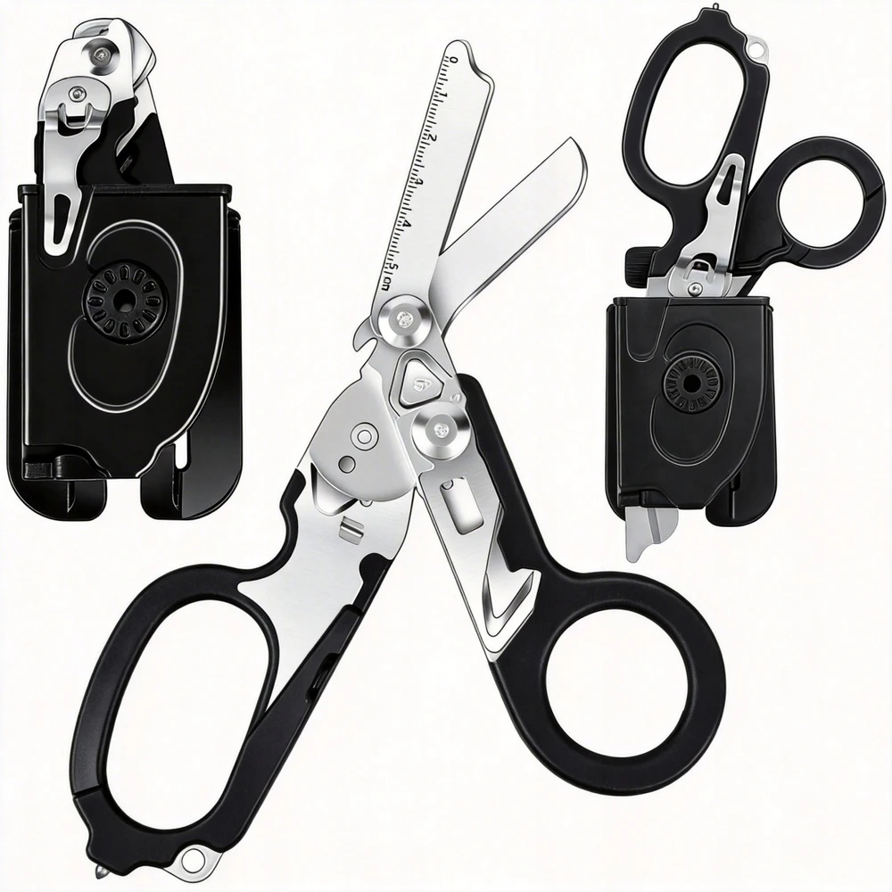 NAUJOS RAPTOR gelbėjimo žirklės MULTITOOL 6 IN 1