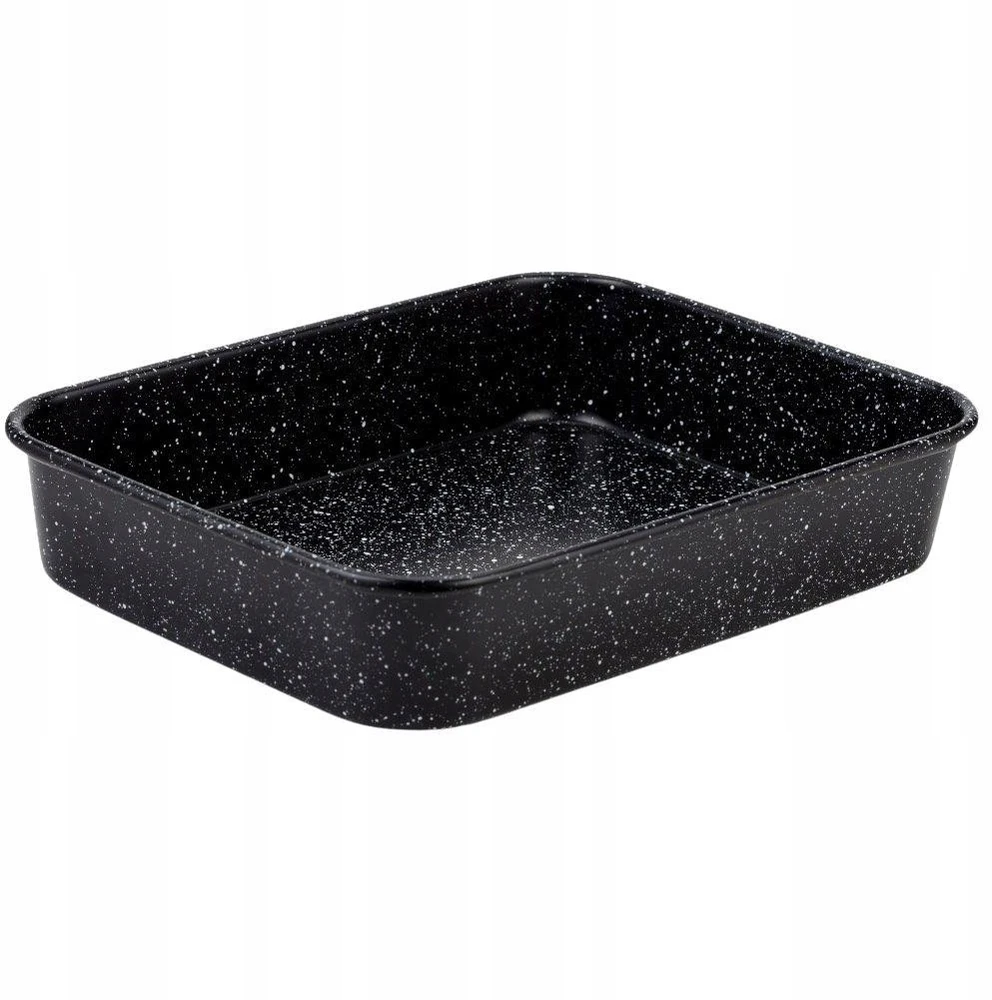 Nava Kepimo indas granitinė stačiakampio formos NATURE 4,7 l, 34x26x6,5 cm
