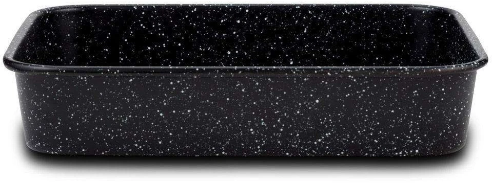 Nava Kepimo indas granitinė stačiakampio formos NATURE 4,7 l, 34x26x6,5 cm
