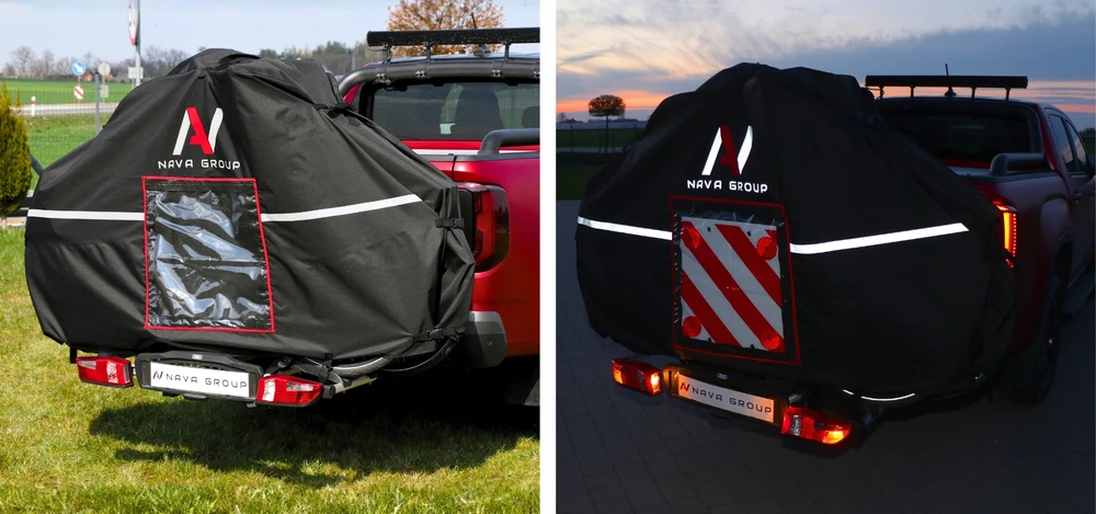 Nava Group Dangtis 3–4 dviračiams ant PRO bagažo kablio transportavimui, atsparus vandeniui