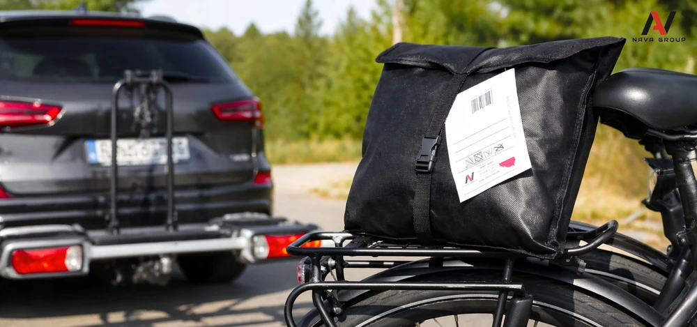 Nava Group Dangtis 3–4 dviračiams ant PRO bagažo kablio transportavimui, atsparus vandeniui