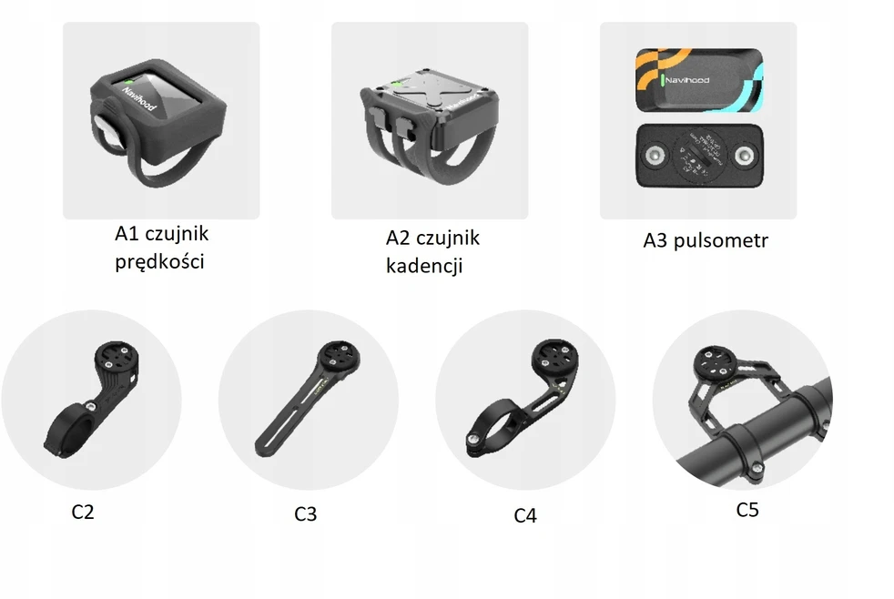 NAVIHOOD L1 belaidis dviračio kompiuteris