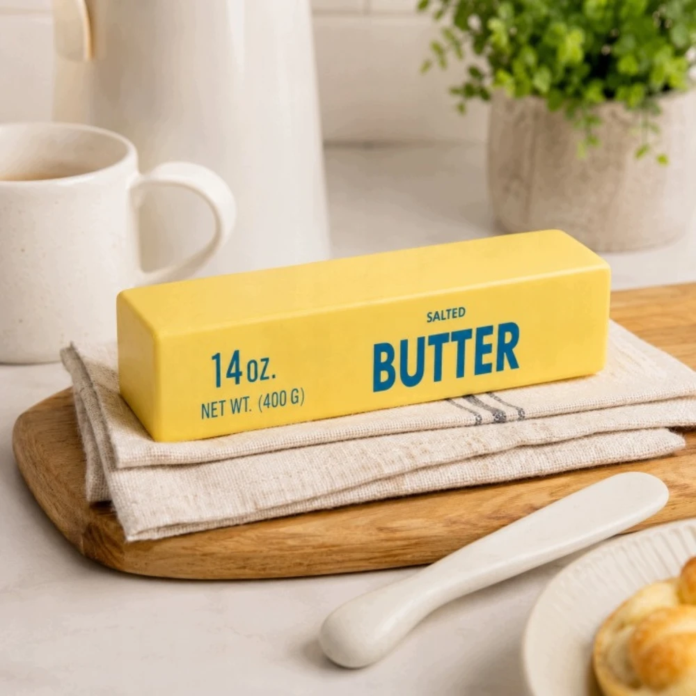 Nawitoys Pachnący Squishy GNIOTEK XXL 22cm Kostka Masła Salted Butter MASŁO DUŻY