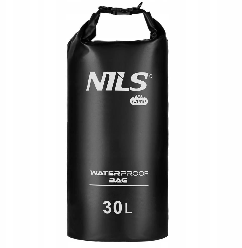 Vandeniui atsparus krepšys Nils Camp NC1703 30 l, juodas