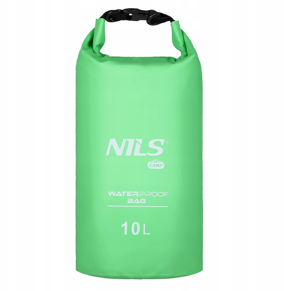 Nils Camp NC1703 vandeniui atsparus krepšys, žalias, 10 l