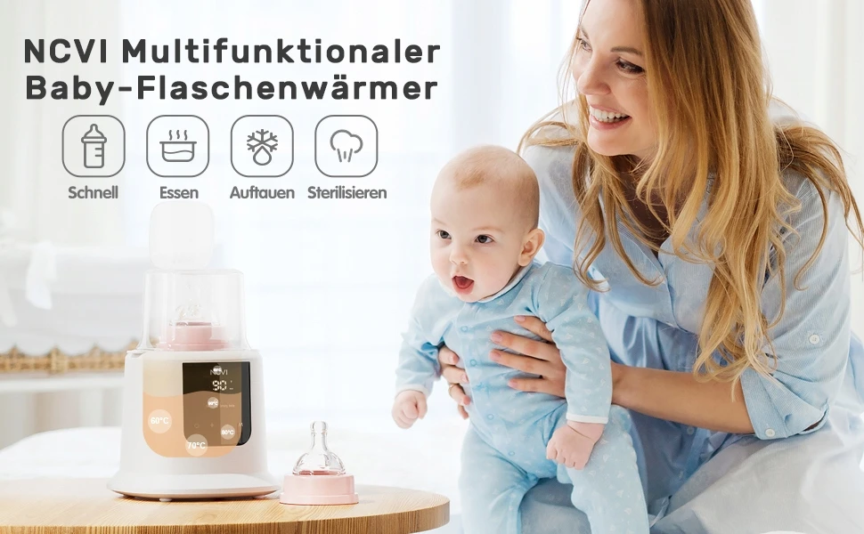 NCVI ELECTRIC KŪDIKIO BUTELIŲ ŠILDYTUVAS