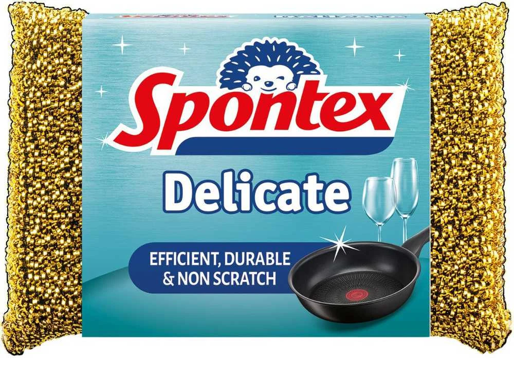 Nebraižantis šveistukas Spontex Delicate, 1 vnt.