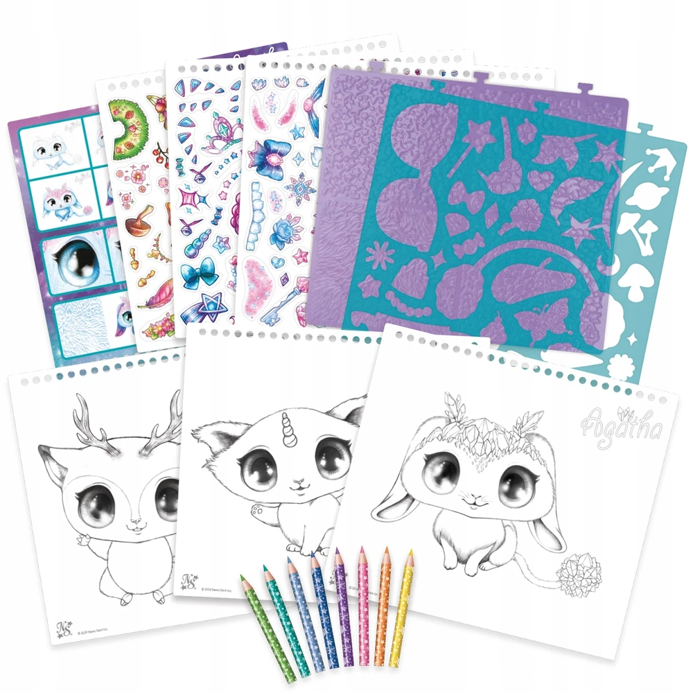 Nebulous_Sta NEBULOUS STARS kūrybinis rinkinys Sketchbook-Animulous Fever, 11141