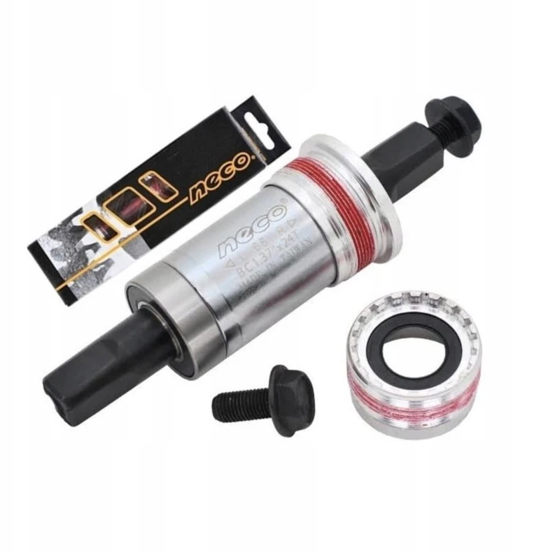 NECO 122,5 73 mm BSA B920AL BOX apatinio laikiklio ašis