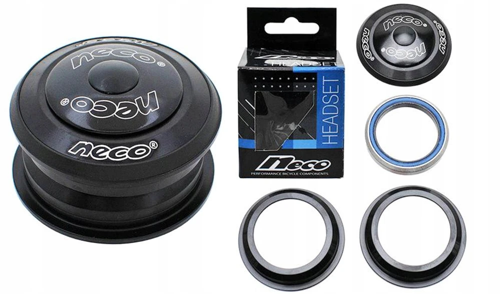 Neco H146 pusiau integruoti vairalazdės su guoliais 1 1/8"