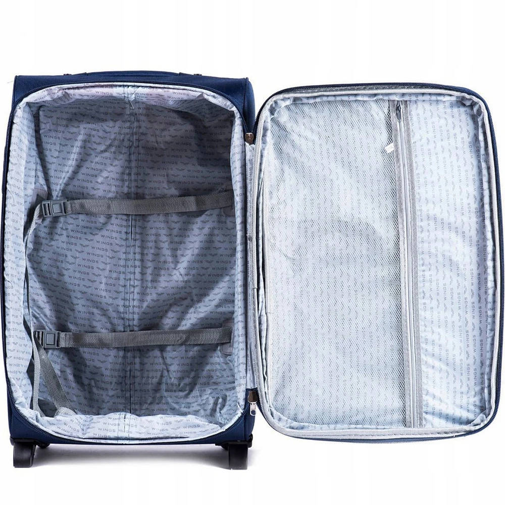 Nedidelis lagaminas Wings 6802, S, žalias