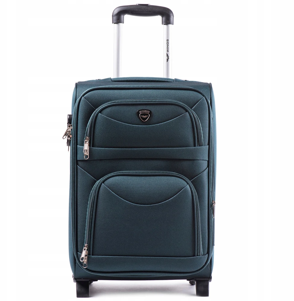 Nedidelis lagaminas Wings 6802, S, žalias