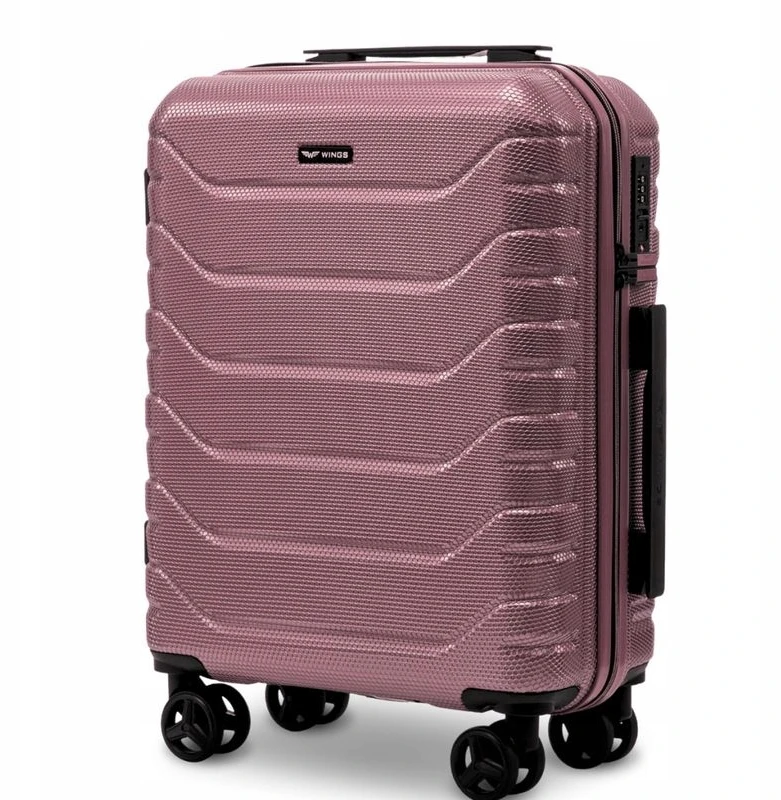 Nedidelis lagaminas Wings Crake 20" polikarbonatas, TSA spyna, premium klasė