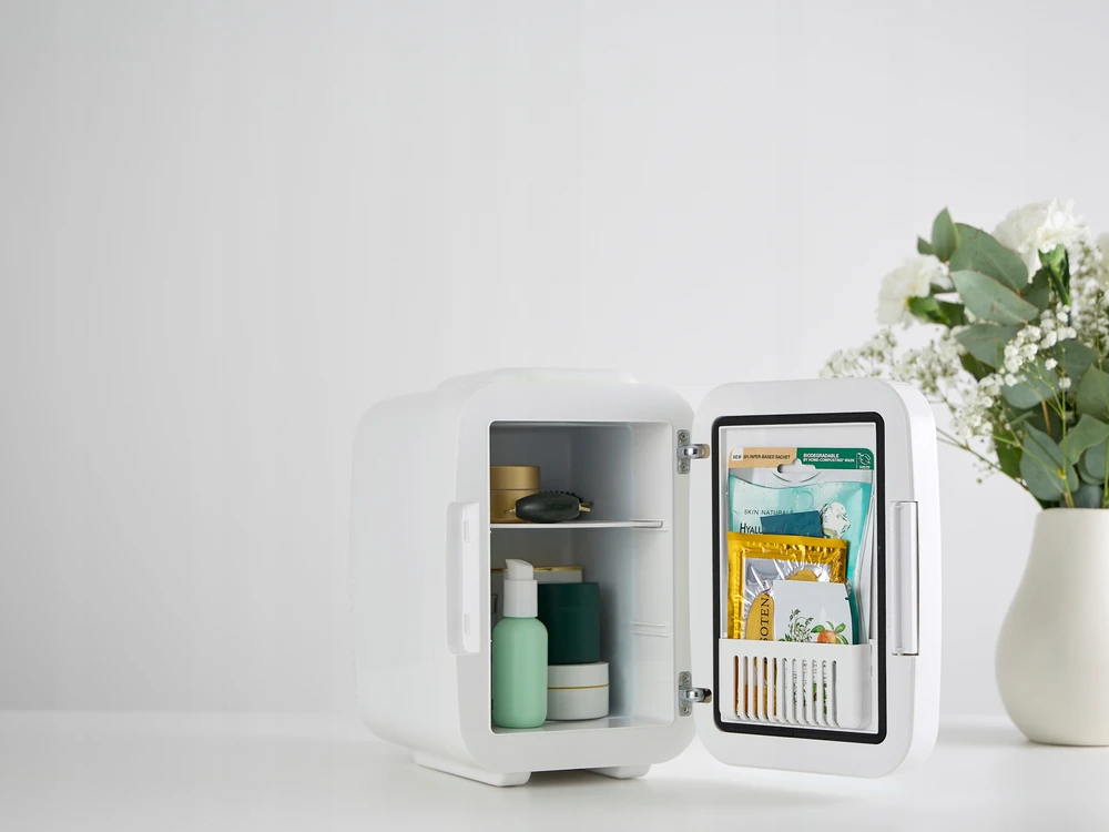 Šaldytuvas COSMETIC REFRIGERATOR WITH MIRROR MPM-04-CK-01 Baltas