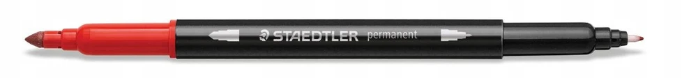 Neištrinami žymekliai - Staedtler - Daugiaspalviai - 36 žymeklių - Dviguba smaili ir itin smaili viršūnė - 3 mm