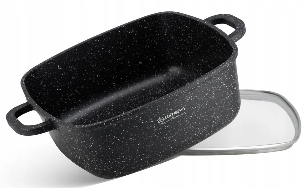 Nelipni kepimo skarda 26cm Edenberg SU MARMURO DANGA ŽŪSYS 5,5L
