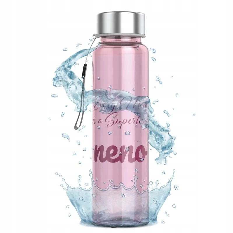 NENO buteliukas su rankena 500ml Every Mom rožinis Neno