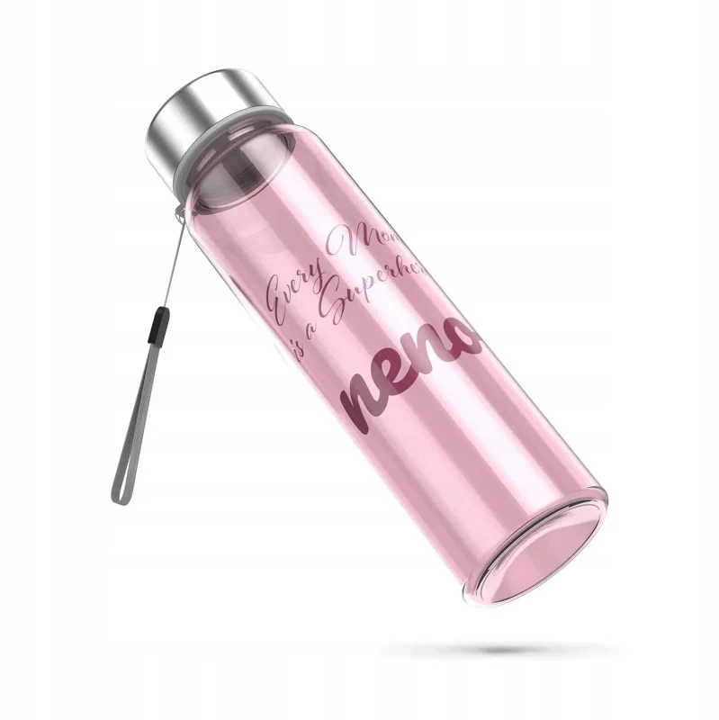 NENO buteliukas su rankena 500ml Every Mom rožinis Neno