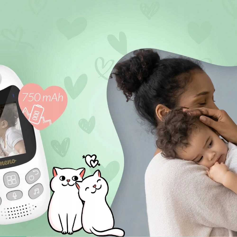 Mobili auklė „Neno Gato 2 Baby Monitor“