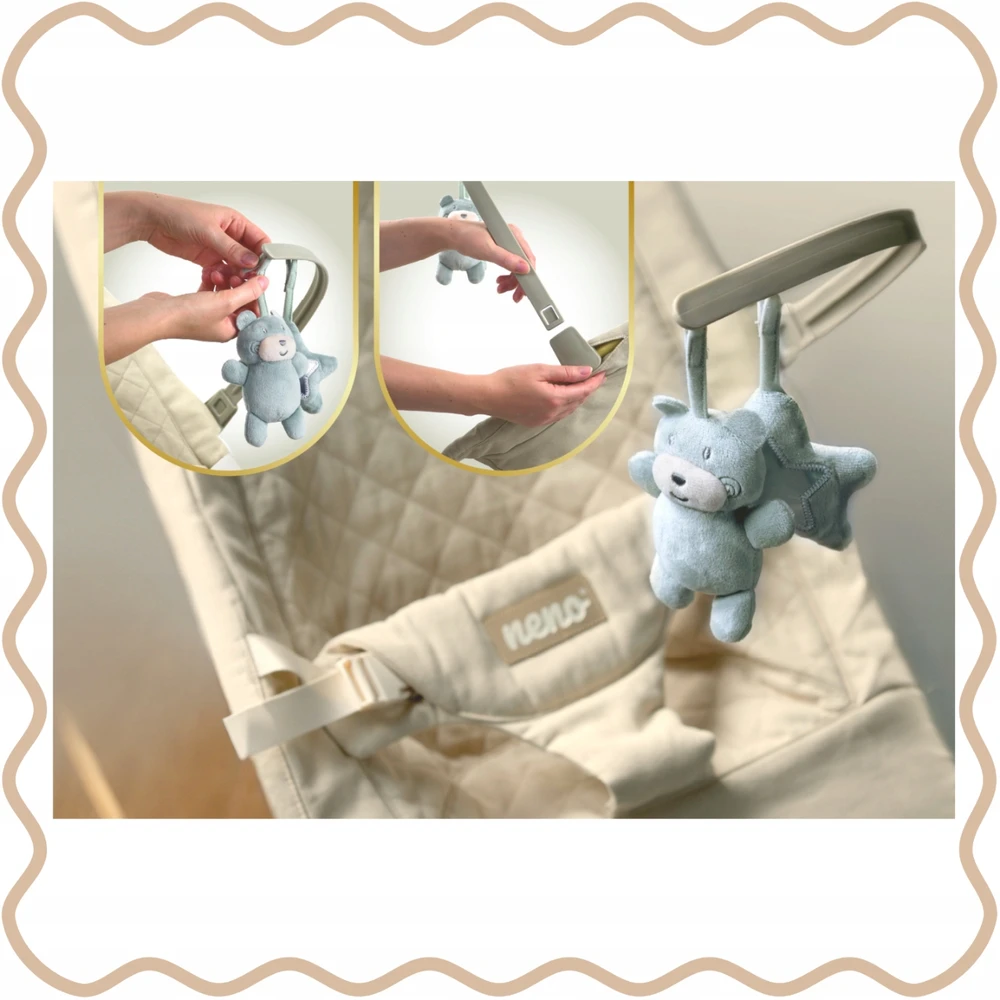 Neno NESSO LIGHT Žalias - BED SEAT FOR BABIES