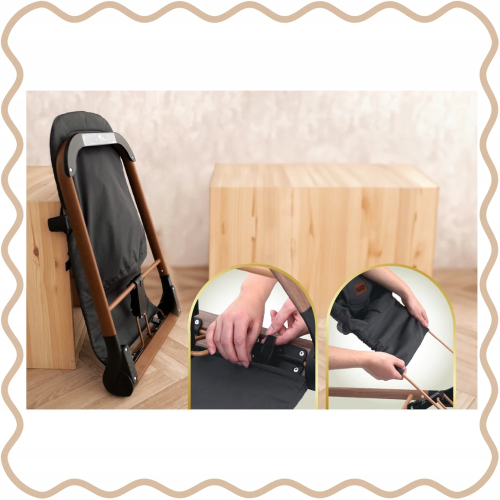 Neno NESSO LIGHT Žalias - BED SEAT FOR BABIES