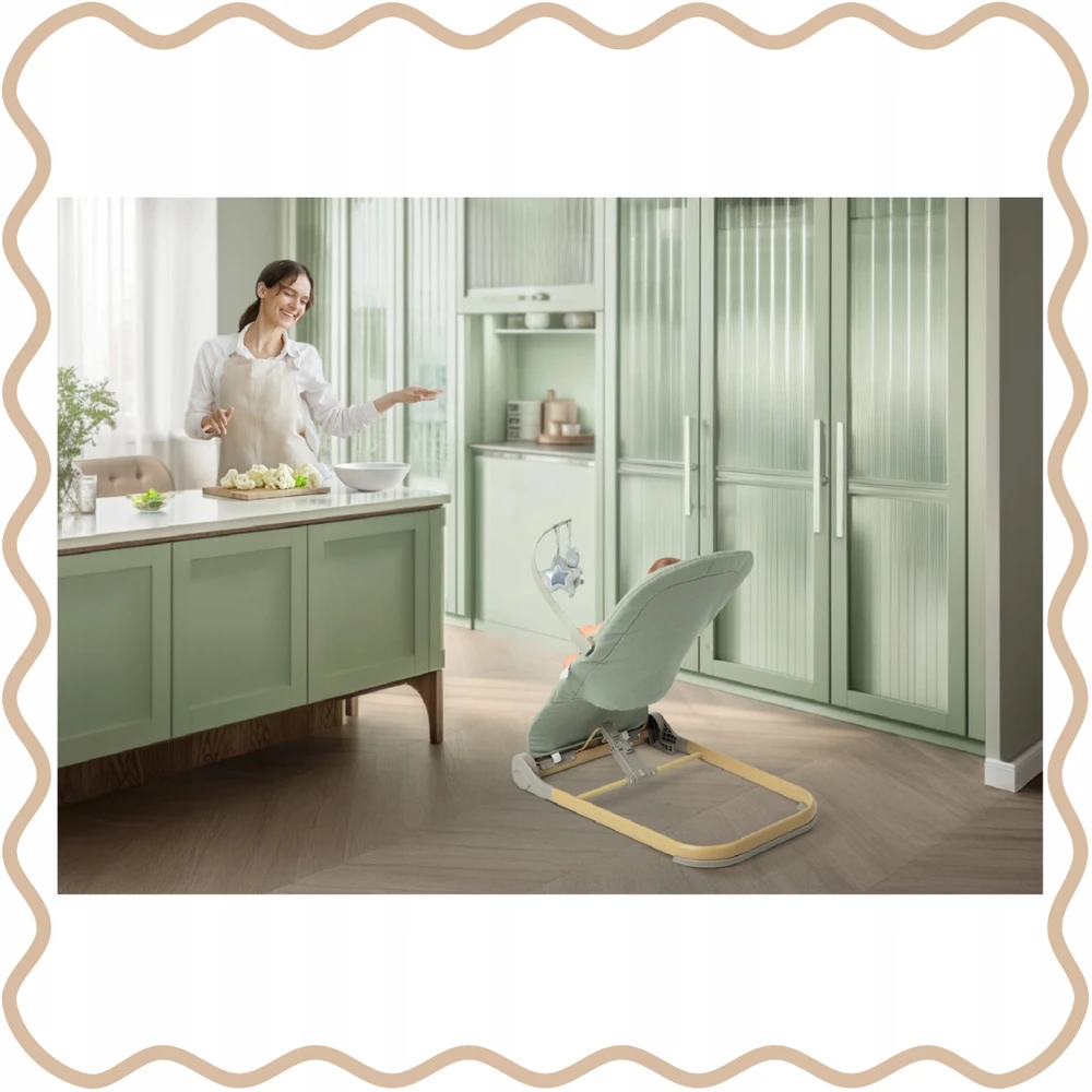Neno NESSO LIGHT Žalias - BED SEAT FOR BABIES