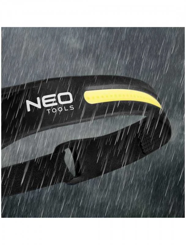 NEO LED Žibintuvėlis-Diržas 99-097 (2in1, XPE/COB, 1200mAh)