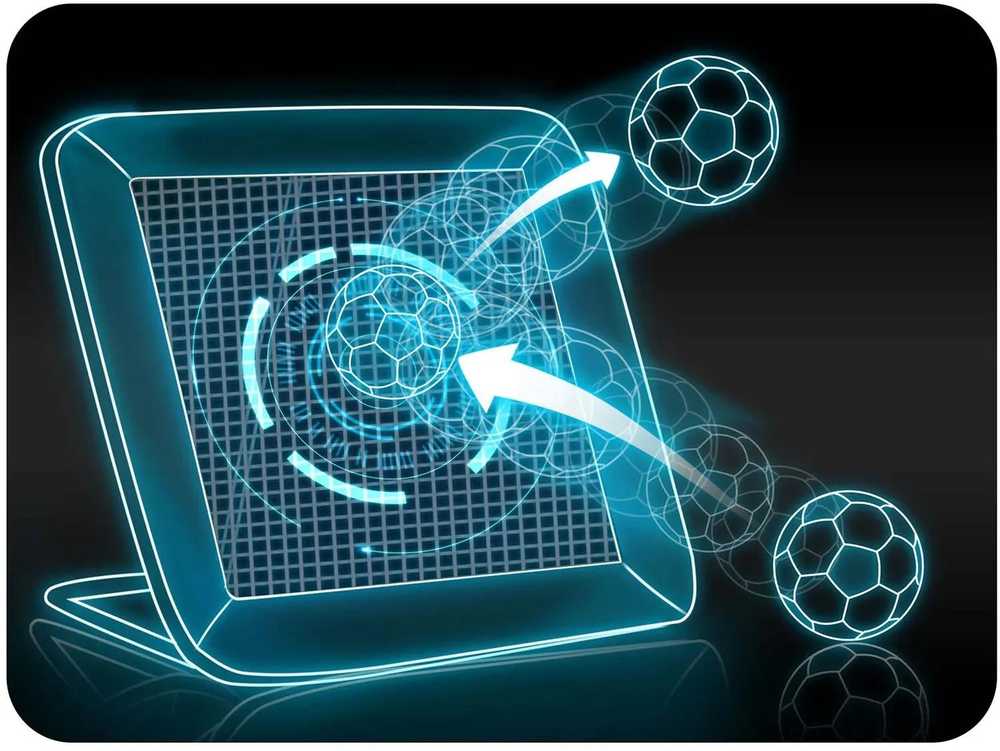 Neo-Sport Futbolo atmušėjo tinklas, treniruočių vartai futbolui, 122 x 120 cm, nešiojama futbolo treniruočių įranga, futbolo treniruočių pagalbinė priemonė