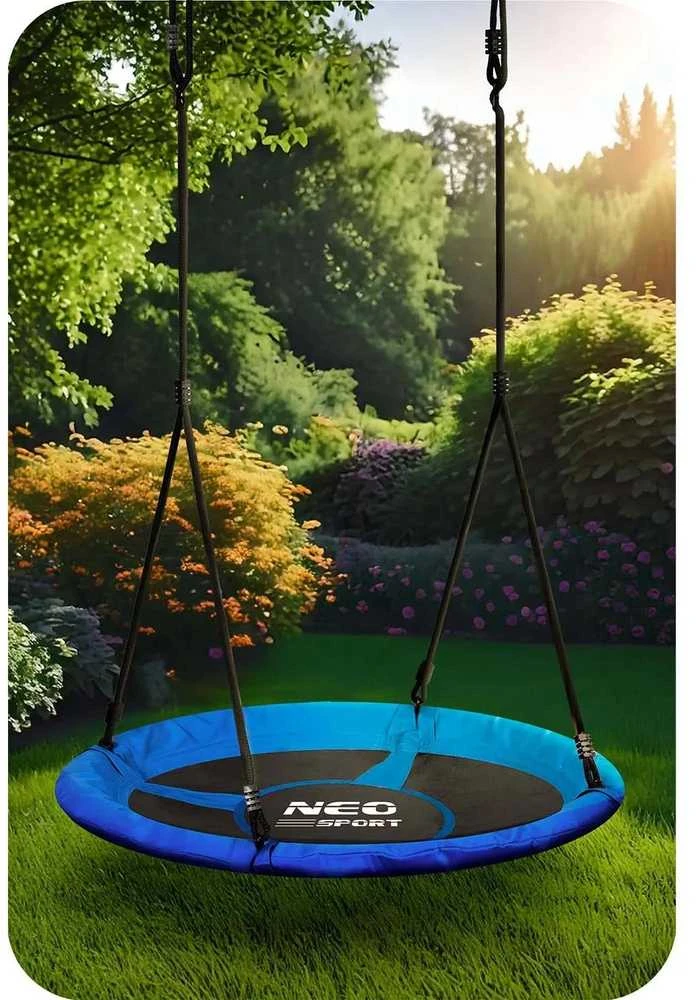 Neo-Sport SPORT Vaikiškos swingo sūpynės, Gandro lizdas, 100 cm