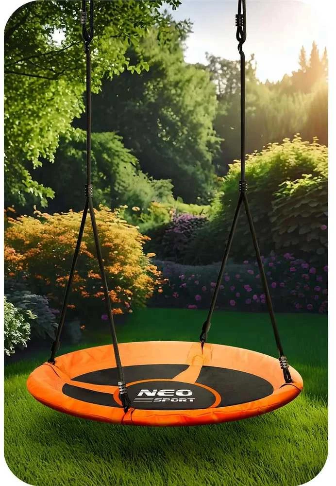 Neo-Sport SPORT Vaikiškos swingo sūpynės, Gandro lizdas, 100 cm