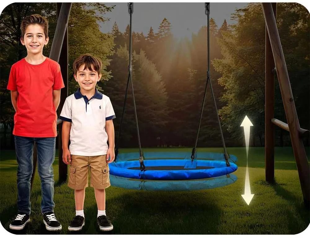 Neo-Sport SPORT Vaikiškos swingo sūpynės, Gandro lizdas, 100 cm
