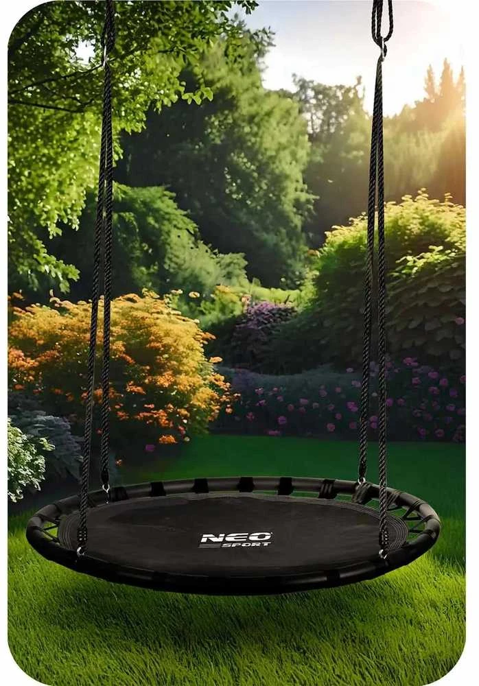 Neo-Sport SPORT Vaikiškos swingo sūpynės, Gandro lizdas, 110 cm