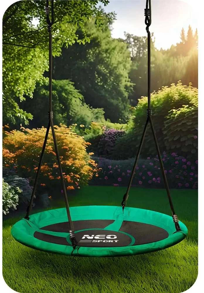 Neo-Sport SPORT Vaikiškos swingo sūpynės, Gandro lizdas, 110 cm