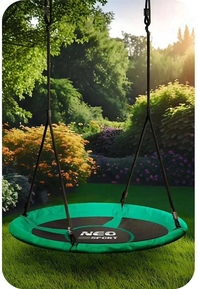 Neo-Sport SPORT Vaikiškos swingo sūpynės, Gandro lizdas, 120 cm