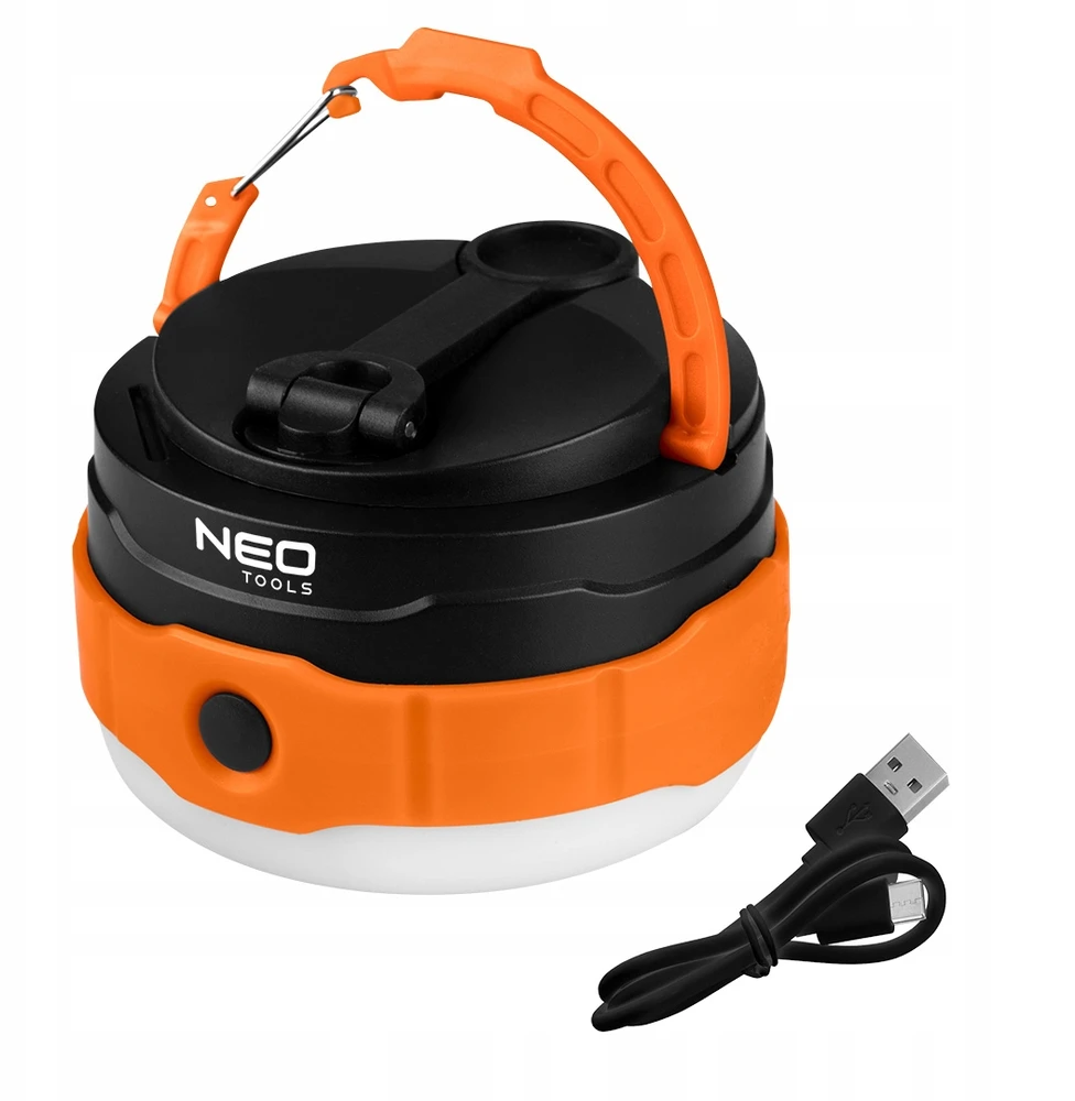 Neo Tools Lampa 3 viename kempingo lempa