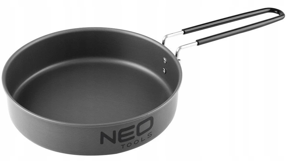 NEO TOOLS TURISTINĖS INDIVIDUALIŲ RINKINYS KEMPINGAS PUODAS FRY POT VIRDULIS 3 viename
