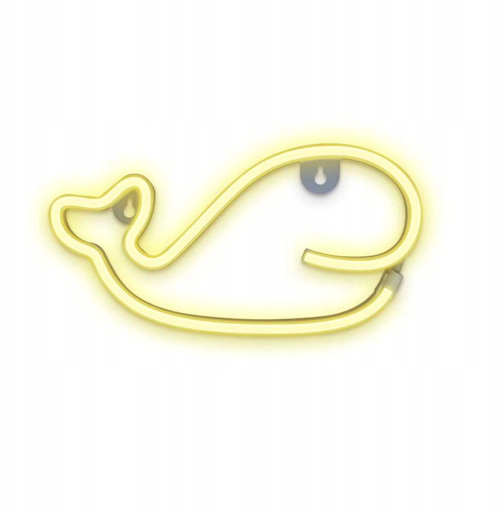 Neon LED WIELORYB ciepły balta Bat + USB FLNEO9 Forever Light outlet