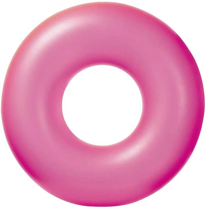 Neoninis plaukimo žiedas, 91 cm skersmens - 3 spalvos INTEX 59262