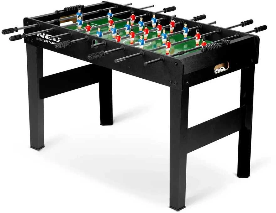 Neo-Sport „Neosport“ stalo futbolo stalas, 118 x 61 x 79 cm, NS-805, juodas