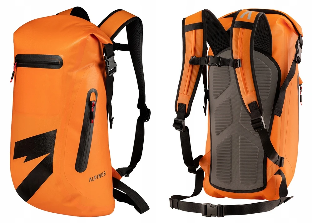 Neperšlampama kuprinė Alpinus Kayak, 28 l, oranžinė