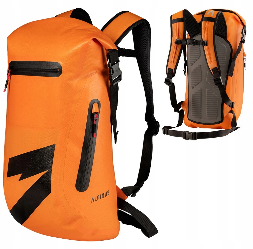 Neperšlampama kuprinė Alpinus Kayak, 28 l, oranžinė